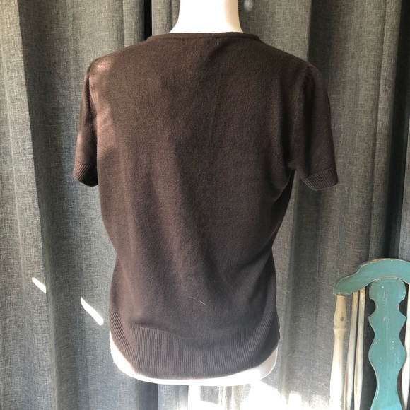 3 for $15- New York&Co Embroidered Cardigan NWT - Picture 3 of 6